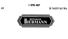 HEINRICH BIERMANN