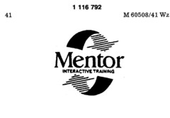 Mentor INTERACTIVE TRAINING