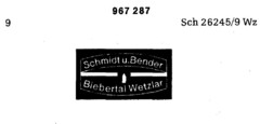Schmidt u. Bender