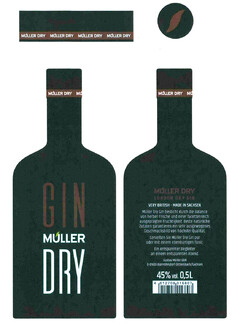 GIN MÜLLER DRY LONDON DRY GIN