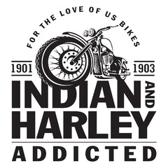 FOR THE LOVE OF US BIKES 1901 1903 INDIAN AND HARLEY ADDICTED