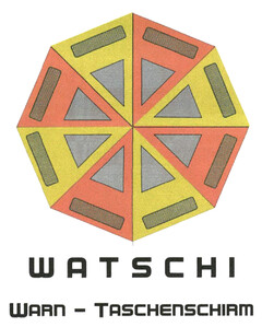 WATSCHI WARN - TASCHENSCHIRM