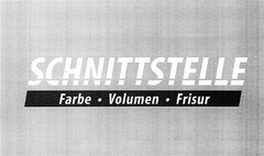 SCHNITTSTELLE Farbe Volumen Frisur