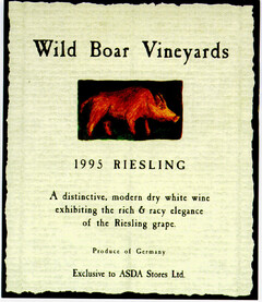 Wild Boar Vineyards 1995 RIESLING