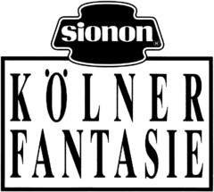 sionon KÖLNER FANTASIE