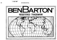 BEN BARTON REGISTERED TRADEMARK