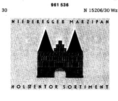 NIEDEREGGER MARZIPAN