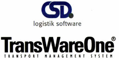 CSD. logistik software TransWareOne TRANSPORT MANAGEMENT SYSTEM