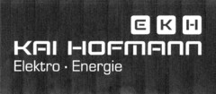 E K H KAI HOFMANN Elektro · Energie