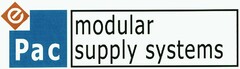 e Pac modular supply systems