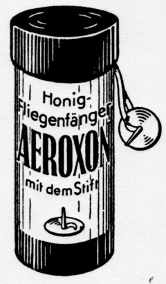 Honig-Fliegenfänger AEROXON mit dem Stift