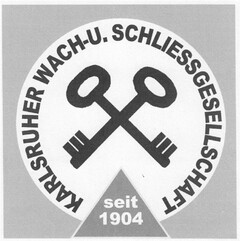 KARLSRUHER WACH-U. SCHLIESSGESELLSCHAFT