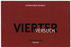 EDITION FAMILIE RICHRATH VIERTER VERSUCH Rotweincuvée TROCKEN