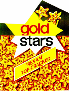 gold stars "SESAM" TOP-CRACKER