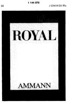 ROYAL AMMANN isco