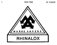 MARKE AMPERE RHINALOX