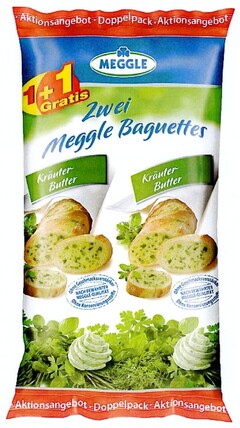 MEGGLE Zwei Meggle Baguettes