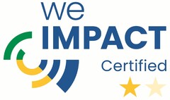 We Impact Certified