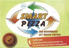 SMART PIZZA IHR GESCHMACK IST UNSER ERFOLG QUALITY SERVICE RELIABILITY