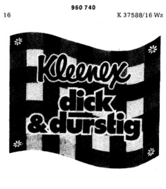 Kleenex dick&durstig