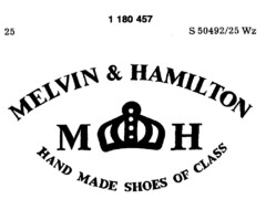 MELVIN & HAMILTON MH HAND MADE SHOES OF CLASS