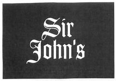 Sir John's