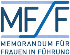 MFF MEMORANDUM FÜR FRAUEN IN FÜHRUNG