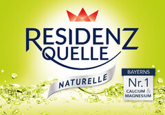 RESIDENZ QUELLE NATURELLE BAYERNS Nr. 1 CALCIUM & MAGNESIUM