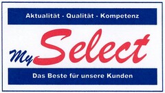 MySelect Aktualität - Qualität - Kompetenz