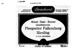Deinhard Piesporter Falkenberg Riesling