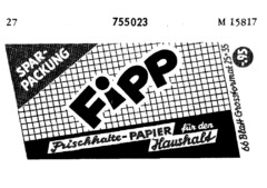 Fipp Frischhalte-PAPIER für den Haushalt