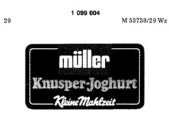 müller Knusper-Joghurt Kleine Mahlzeit
