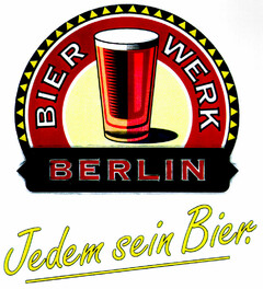 BIER WERK BERLIN Jedem sein Bier.