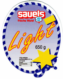 sauels frische Wurst S Light 650 g