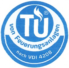 TU von Feuerungsanlagen nach VDI 4208