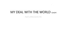 MY DEAL WITH THE WORLD GmbH NATURKOSMETIK