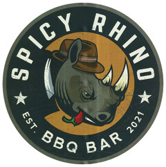 SPICY RHINO EST. BBQ BAR 2021
