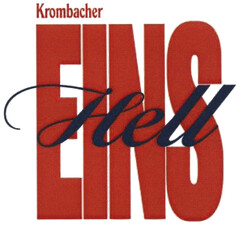 Krombacher EINS Hell