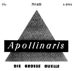 Apollinaris DIE GROSSE QUELLE