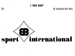 EB sport international