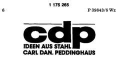 cdp IDEEN AUS STAHL CARL DAN. PEDDINGHAUS