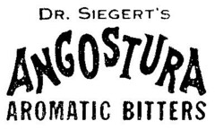 DR. SIEGERT'S ANGOSTURA AROMATIC BITTERS