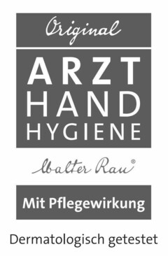 Original ARZT HAND HYGIENE Mit Pflegewirkung Dermatologisch getestet