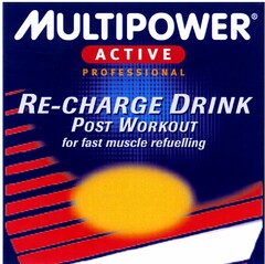 MULTIPOWER ACTIVE PROFESSIONAL RE-CHARGE DRINK