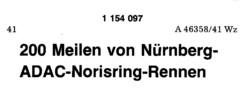 200 Meilen von Nürnberg-ADAC-Norisring-Rennen