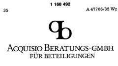 ab ACQUISIO BERATUNGS-GMBH FÜR BETEILIGUNGEN