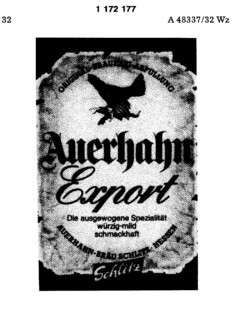 Auerhahn Export