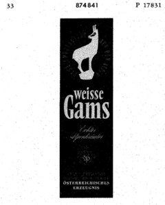 WEISSE GAMS