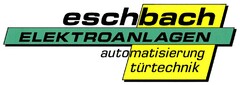 eschbach Elektroanlagen automatisierung türtechnik