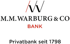 M.M. WARBURG & CO Privatbank seit 1798